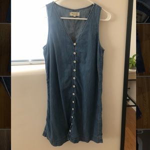 Madewell button down dress